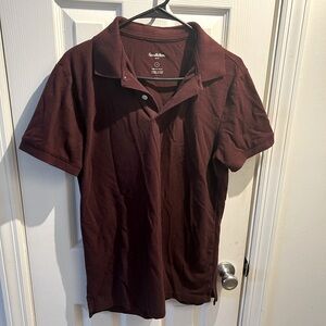 Men’s Goodfellow burgundy polo